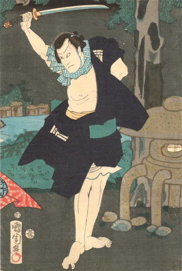 豊原国周の役者絵
