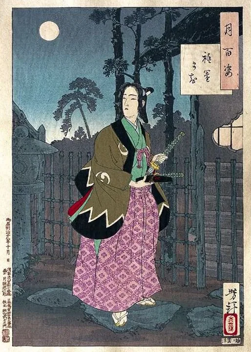 月岡芳年『月百姿』より「祇園町」